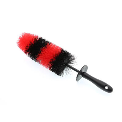Produits automobiles de grande taille détaillant outil de lavage haut de gamme brosse roue de voiture centre de roue en acier jante de nettoyage brosse roue de voiture